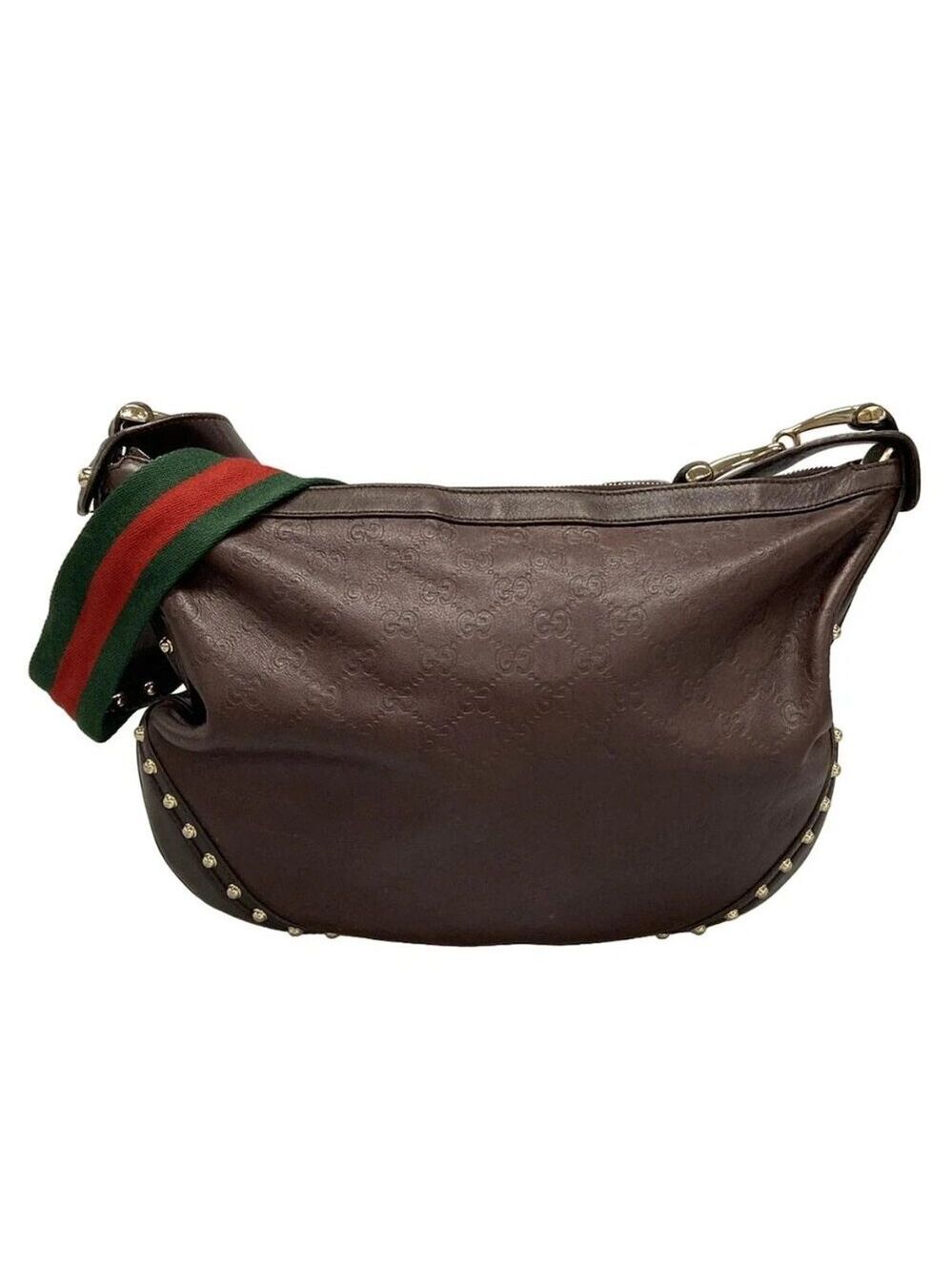 GUCCI Leather Shoulder Bag bran-568-100125